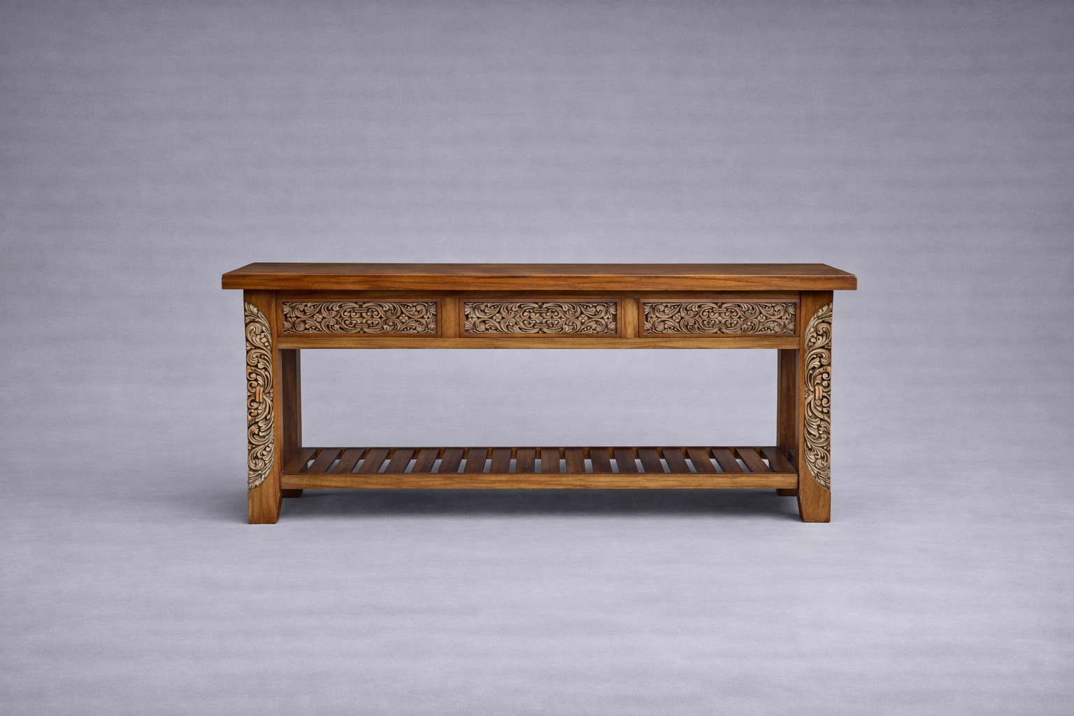Teak Console Table