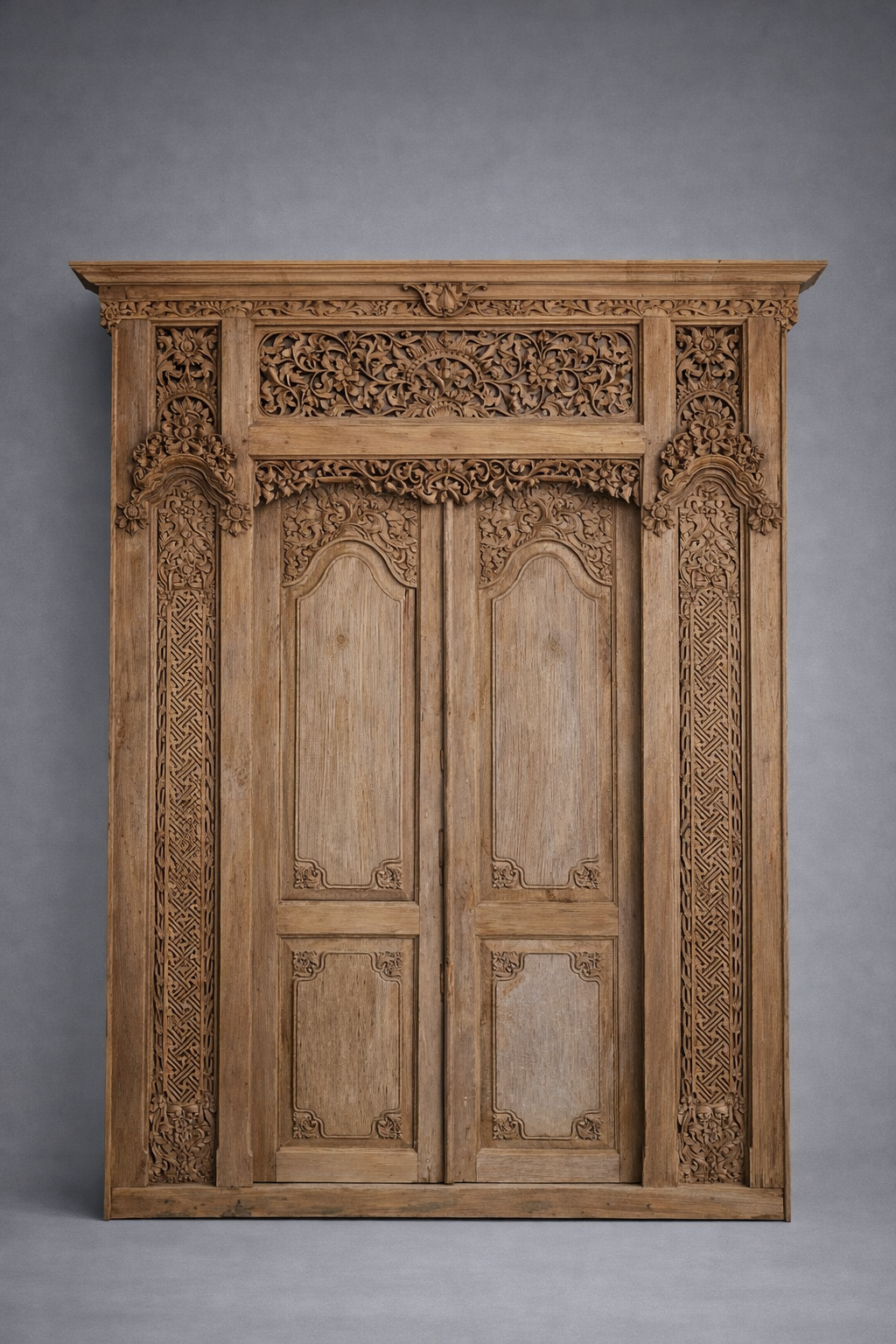 Teak Javanese Door